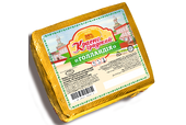 Milk-containing hard cheese product 