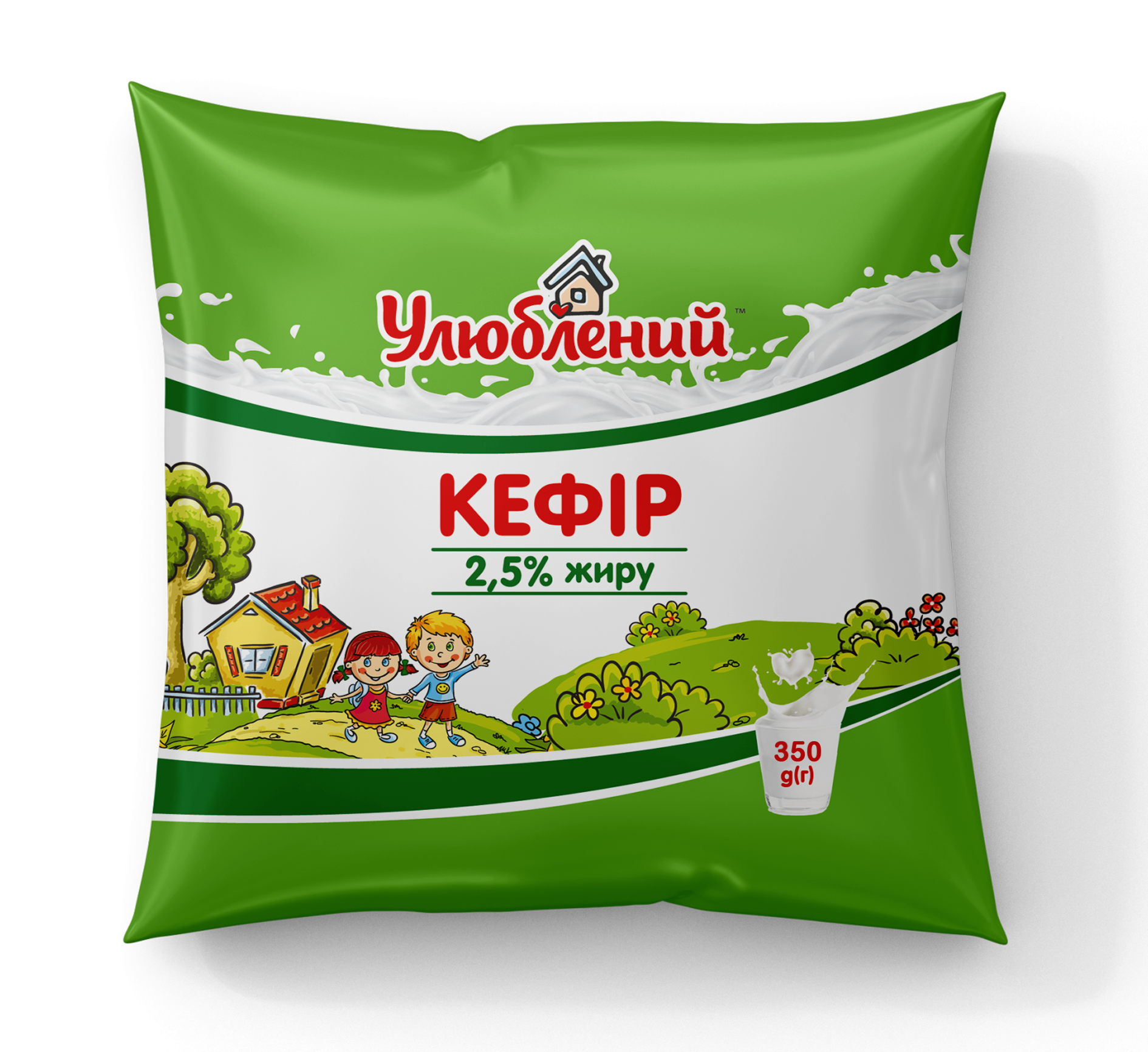 Кефір  2,5 % жиру ТМ Улюблений