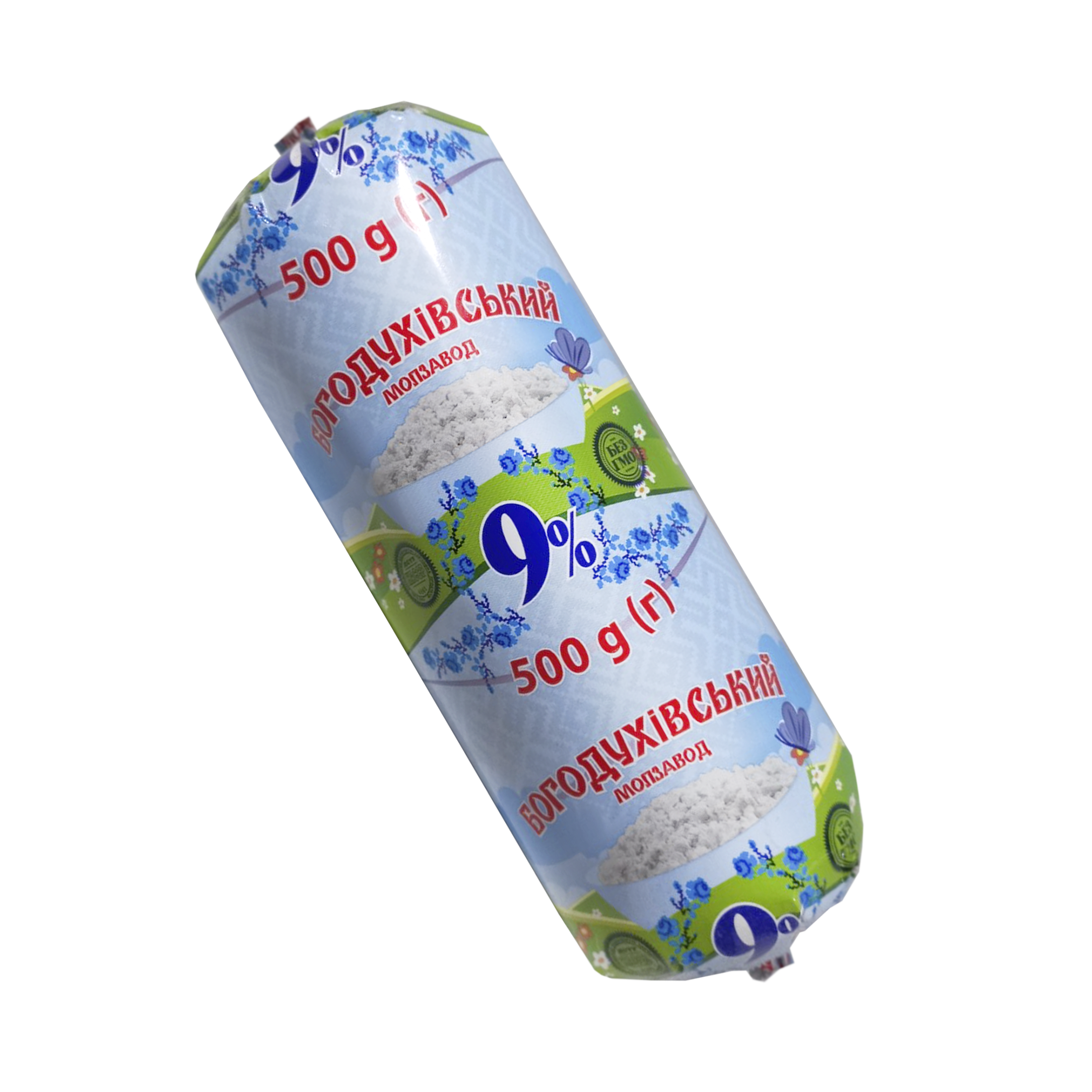 Продукт молокосодержащий творожный кисломолочный 9% жира ТМ “Богодуховский молзавод”